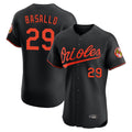 Pouc B.Orioles #29 Samuel Basallo Player Black Limited Elite Home Game Stitched Jerseys