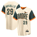 Pouc B.Orioles #29 Samuel Basallo Player Cream 2026 City Connect Home Game Stitched Jerseys
