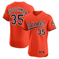 Pouc B.Orioles #35 Adley Rutschman Player Orange Limited Elite Home Game Stitched Jerseys