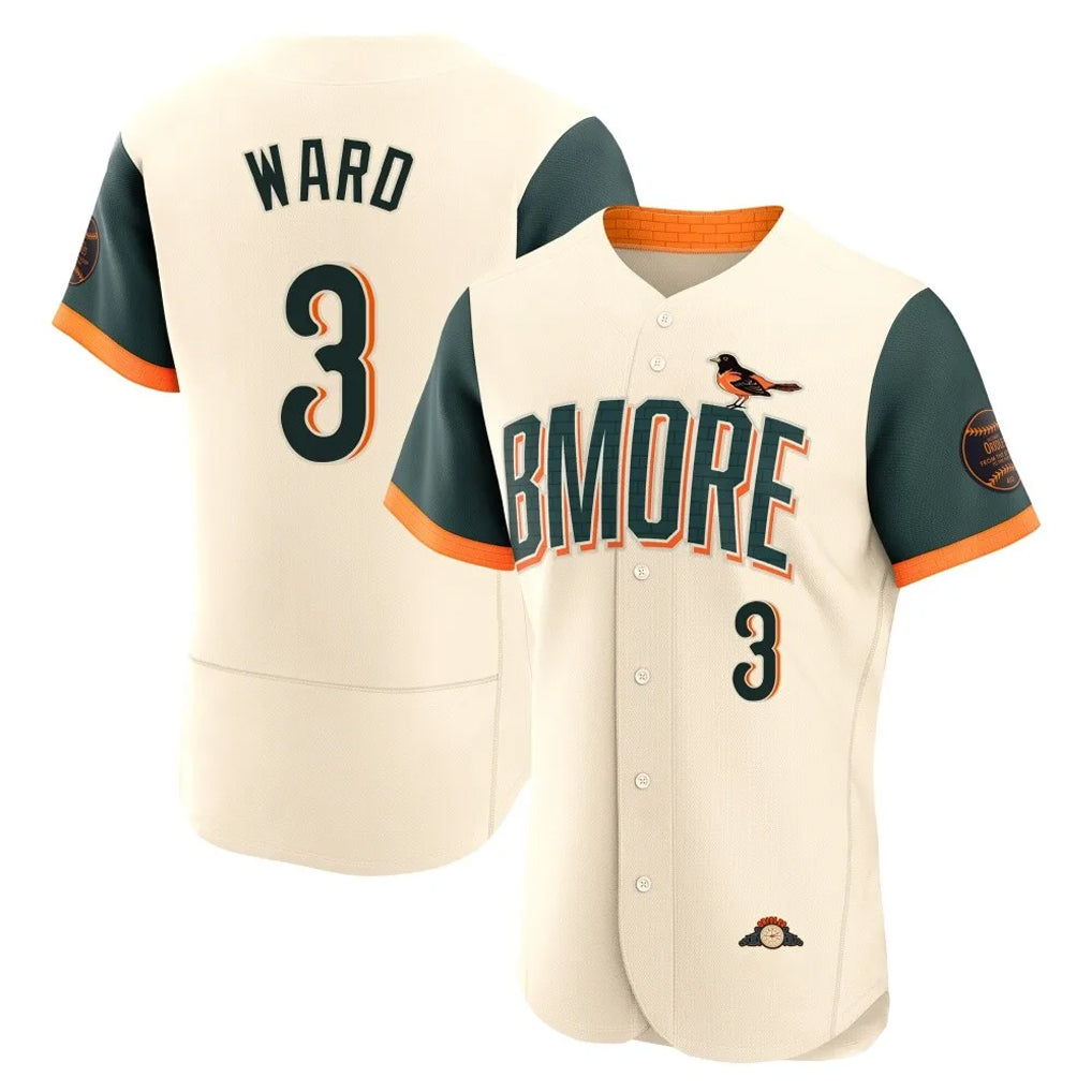 Pouc B.Orioles #3 Taylor Ward Player Cream 2026 City Connect Limited Elite Home Game Stitched Jerseys