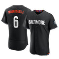 Pouc B.Orioles #6 Ryan Mountcastle Player Black City Connect Limited Elite Home Game Stitched Jerseys