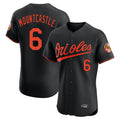 Pouc B.Orioles #6 Ryan Mountcastle Player Black Limited Elite Home Game Stitched Jerseys