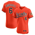 Pouc B.Orioles #6 Ryan Mountcastle Player Orange Limited Elite Home Game Stitched Jerseys