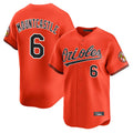 Pouc B.Orioles #6 Ryan Mountcastle Player Orange Limited Home Game Stitched Jerseys