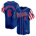 Pouc B.Orioles #6 Ryan Mountcastle Player Royal Independence Day Vapor Premier Limited Home Game Stitched Jerseys