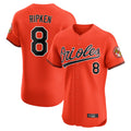 Pouc B.Orioles #8 Cal Ripken Player Orange Limited Elite Home Game Stitched Jerseys