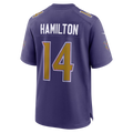 Pouc B.Ravens #14 Kyle Hamilton Purple Alternate Game Stitched Jerseys