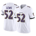Pouc B.Ravens #52 Ray Lewis Player White Vapor F.U.S.E. Limited Game Home Stitched Jerseys