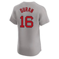 Pouc B.Red Sox #16 Jarren Duran Player Gray Road Limited Elite Home Game Stitched Jerseys