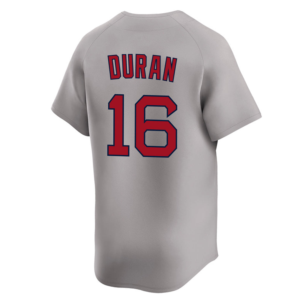 Pouc B.Red Sox #16 Jarren Duran Player Gray Road Limited Home Game Stitched Jerseys