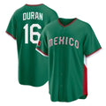 Pouc B.Red Sox #16 Jarren Duran Player Green Mexico 2026 World Classic Home Game Stitched Jerseys