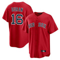 Pouc B.Red Sox #16 Jarren Duran Player Red Home Game Stitched Jersey