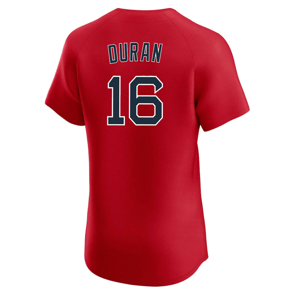 Pouc B.Red Sox #16 Jarren Duran Player Red Limited Elite Home Game Stitched Jerseys