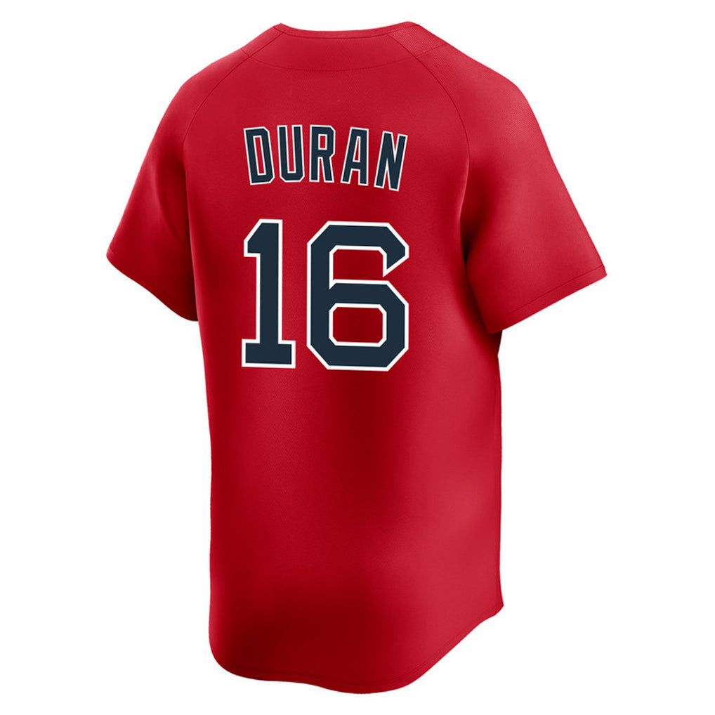 Pouc B.Red Sox #16 Jarren Duran Player Red Limited Home Game Stitched Jerseys