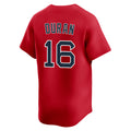 Pouc B.Red Sox #16 Jarren Duran Player Red Limited Home Game Stitched Jerseys