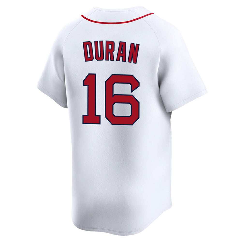 Pouc B.Red Sox #16 Jarren Duran Player White Limited Home Game Stitched Jerseys