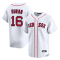 Pouc B.Red Sox #16 Jarren Duran Player White Limited Home Game Stitched Jersey