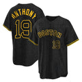 Pouc B.Red Sox #19 Roman Anthony Player Black Snake Skin City Home Game Stitched Jerseys