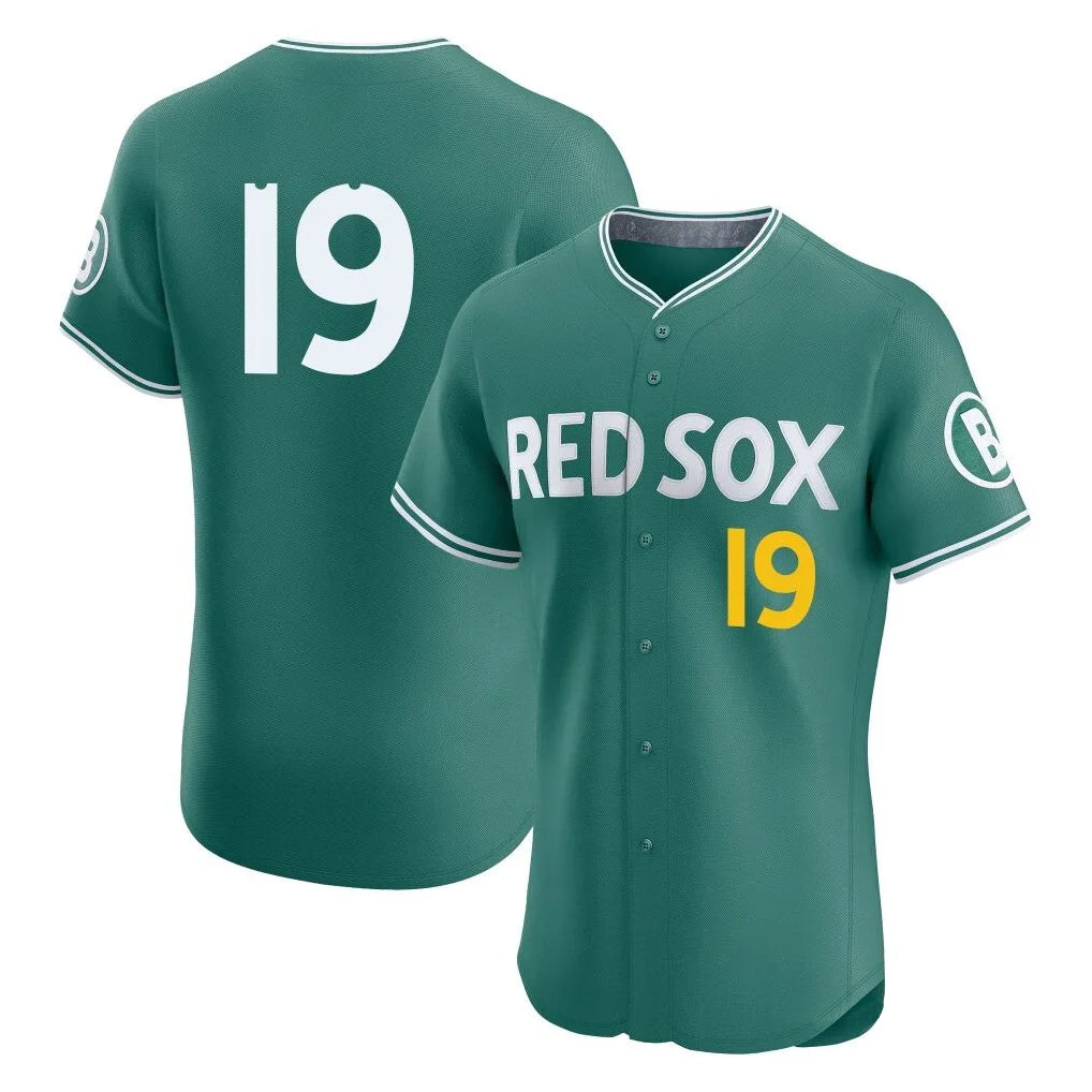 Pouc B.Red Sox #19 Roman Anthony Player Green City Connect Limited Elite Home Game Stitched Jerseys