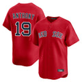 Pouc B.Red Sox #19 Roman Anthony Player Red Limited Home Game Stitched Jerseys