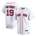 Pouc B.Red Sox #19 Roman Anthony Player White Limited Home Game Stitched Jerseys