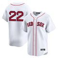 Pouc B.Red Sox #22 Garrett Whitlock Player White Limited Home Game Stitched Jerseys