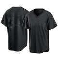 Pouc B.Red Sox #34 David Ortiz Player Black T-shirt Home Game Stitched Jerseys