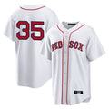 Pouc B.Red Sox #35 Garrett Crochet Player White Home Game Stitched Jerseys