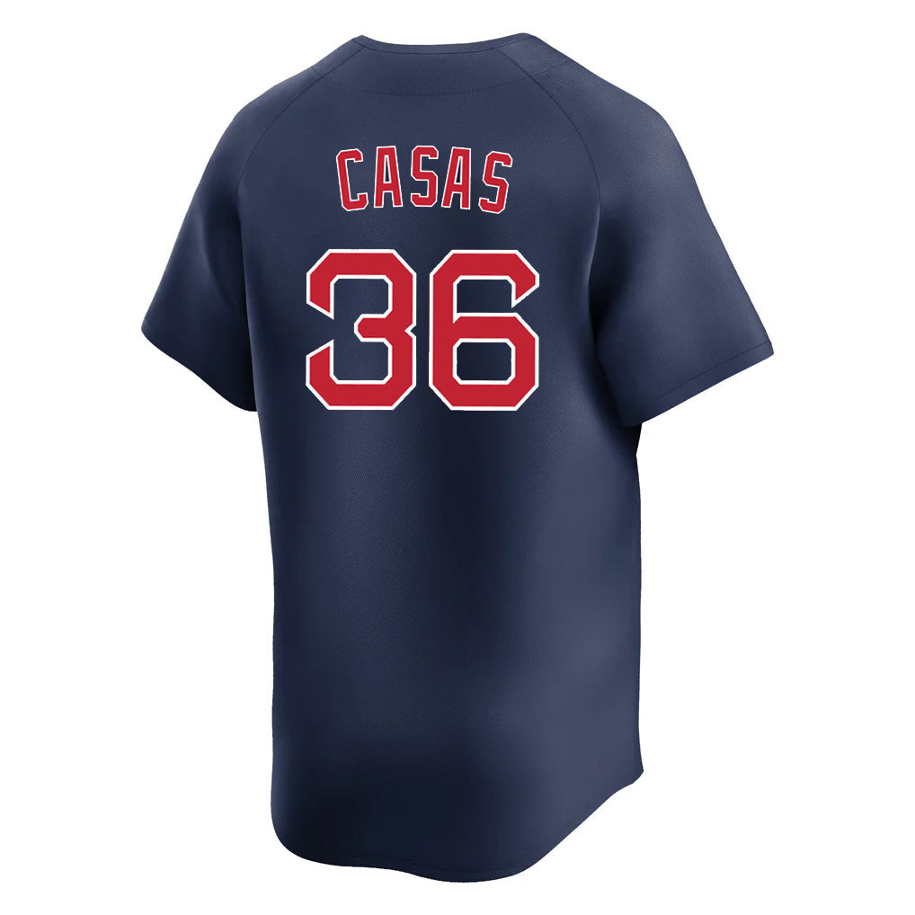Pouc B.Red Sox #36 Triston Casas Player Navy Limited Home Game Stitched Jerseys