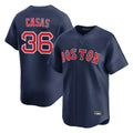 Pouc B.Red Sox #36 Triston Casas Player Navy Limited Home Game Stitched Jersey