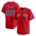 Pouc B.Red Sox #36 Triston Casas Player Red Limited Home Game Stitched Jersey