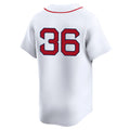 Pouc B.Red Sox #36 Triston Casas Player White Limited Home Game Stitched Jerseys