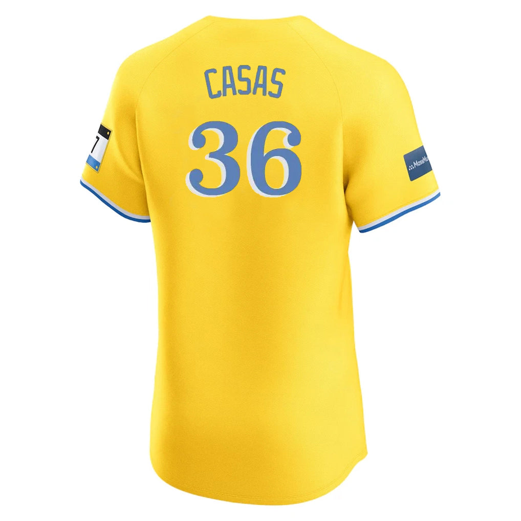 Pouc B.Red Sox #36 Triston Casas Player Yellow Limited Elite Home Game Stitched Jerseys