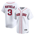 Pouc B.Red Sox #3 Ceddanne Rafaela Player White Limited Home Game Stitched Jersey