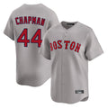 Pouc B.Red Sox #44 Aroldis Chapman Player Gray Road Limited Home Game Stitched Jerseys