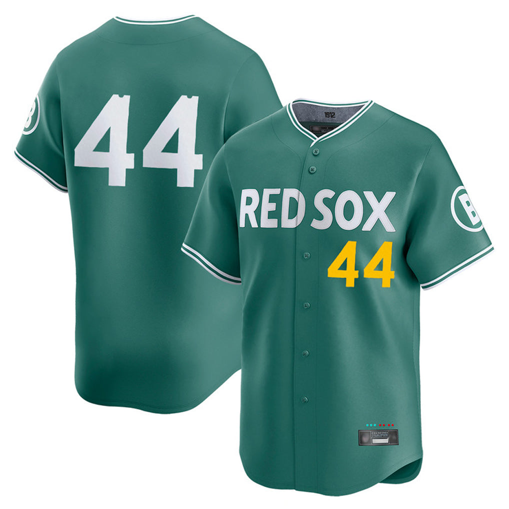 Pouc B.Red Sox #44 Aroldis Chapman Player Green City Connect Limited Home Game Stitched Jerseys