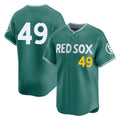 Pouc B.Red Sox #49 Tim Wakefield Player Green City Connect Limited Home Game Stitched Jerseys