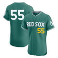 Pouc B.Red Sox #55 Ranger Su¡§¡érez Player Green City Connect Limited Elite Home Game Stitched Jerseys