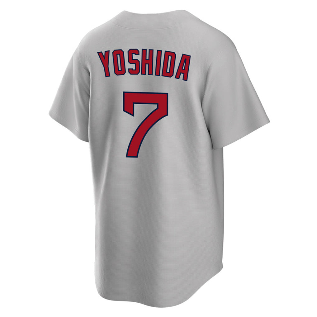 Pouc B.Red Sox #7 Masataka Yoshida Player Gray Road Home Game Stitched Jerseys