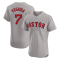 Pouc B.Red Sox #7 Masataka Yoshida Player Gray Road Limited Elite Home Game Stitched Jersey