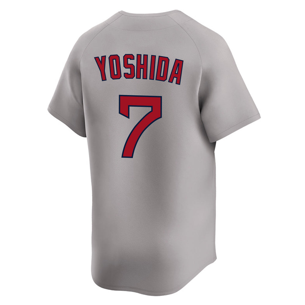 Pouc B.Red Sox #7 Masataka Yoshida Player Gray Road Limited Home Game Stitched Jerseys