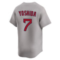Pouc B.Red Sox #7 Masataka Yoshida Player Gray Road Limited Home Game Stitched Jerseys