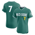 Pouc B.Red Sox #7 Masataka Yoshida Player Green City Connect Limited Elite Home Game Stitched Jersey