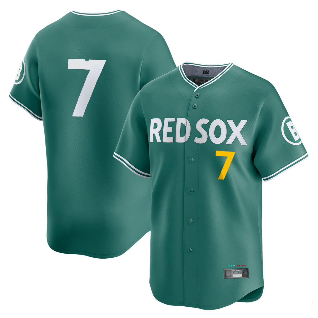 Pouc B.Red Sox #7 Masataka Yoshida Player Green City Connect Limited Home Game Stitched Jersey