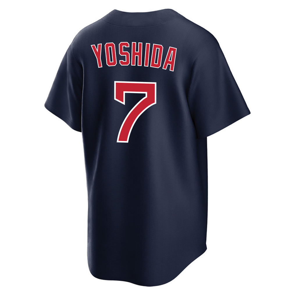 Pouc B.Red Sox #7 Masataka Yoshida Player Navy Home Game Stitched Jerseys