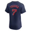 Pouc B.Red Sox #7 Masataka Yoshida Player Navy Limited Elite Home Game Stitched Jerseys