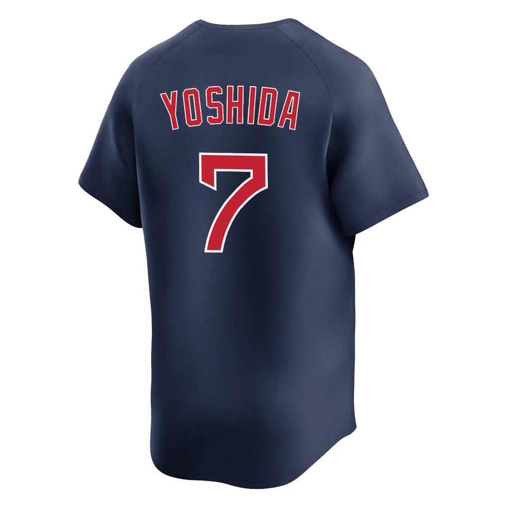 Pouc B.Red Sox #7 Masataka Yoshida Player Navy Limited Home Game Stitched Jerseys