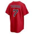 Pouc B.Red Sox #7 Masataka Yoshida Player Red Home Game Stitched Jerseys