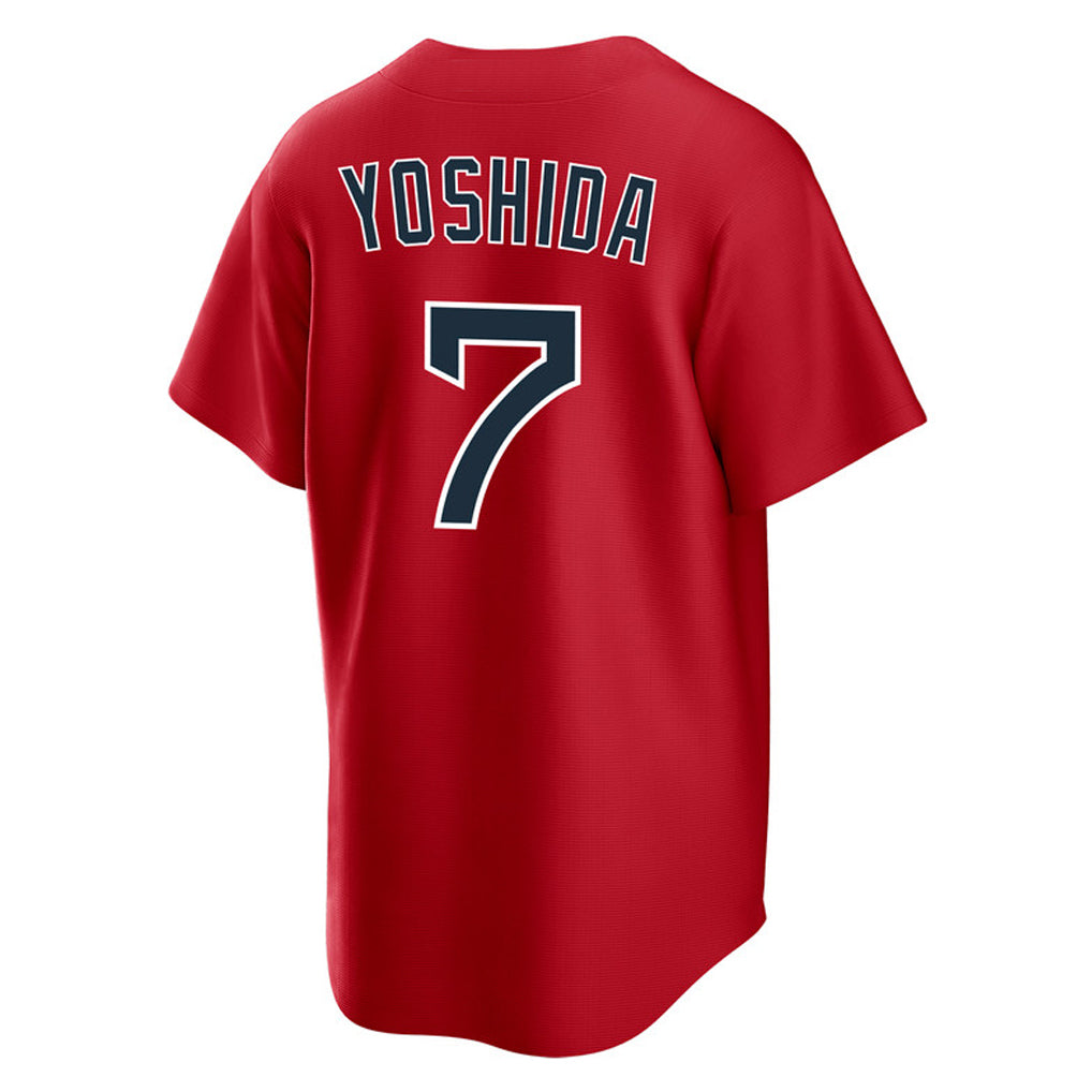 Pouc B.Red Sox #7 Masataka Yoshida Player Red Home Game Stitched Jerseys