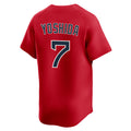 Pouc B.Red Sox #7 Masataka Yoshida Player Red Limited Home Game Stitched Jerseys